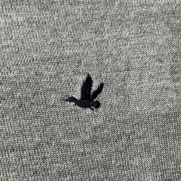 Brooksfield Gray Wool Turtleneck Sweater Men's Large Size 50 - Picture 4 of 7